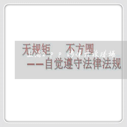 上海app涉嫌开设赌场/2023030135149 上海app涉嫌开设赌场/2023030135149