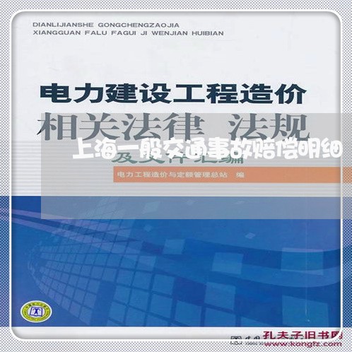上海一般交通事故赔偿明细/2023032049361 上海一般交通事故赔偿明细/2023032049361