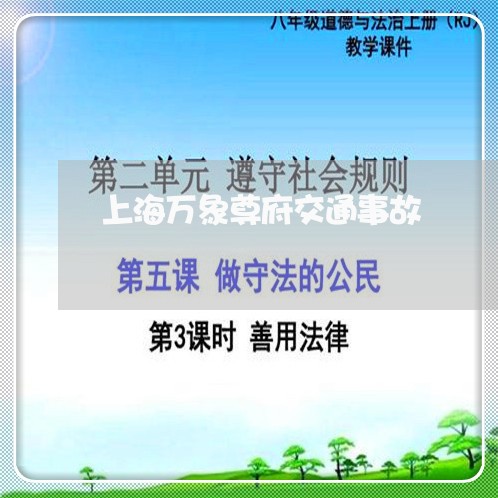 上海万象尊府交通事故/2023021428150 上海万象尊府交通事故/2023021428150