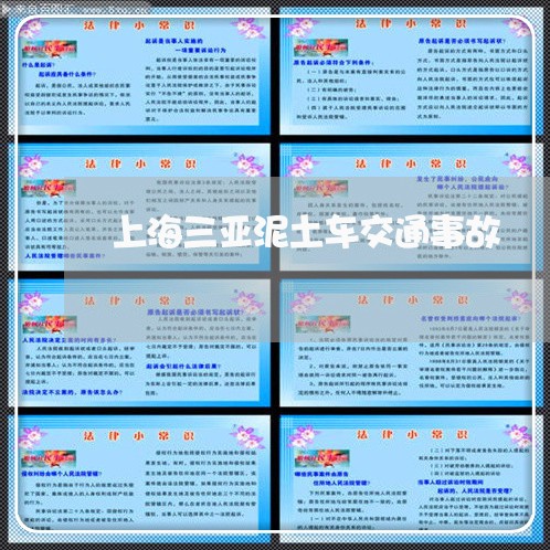 上海三亚泥土车交通事故/2023030159370