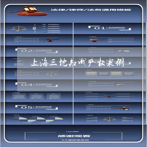 上海三地知识产权案例/2023021457470 上海三地知识产权案例/2023021457470