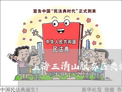 上海三清山服务区交通事故/2023032081716 上海三清山服务区交通事故/2023032081716