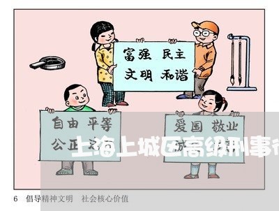 上海上城区高级刑事律师/2023030148462 上海上城区高级刑事律师/2023030148462