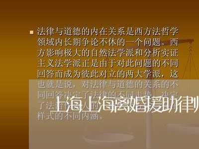 上海上海离婚援助律师/2023040953917