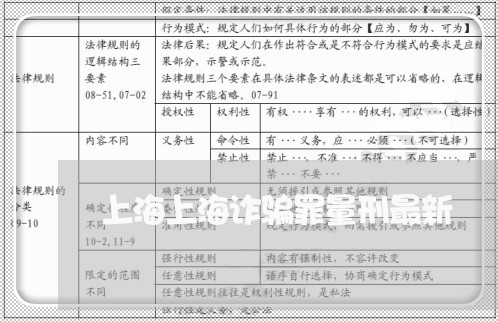 上海上海诈骗罪量刑最新/2023030118259