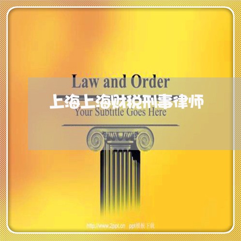 上海上海财税刑事律师/2023021434647 上海上海财税刑事律师/2023021434647
