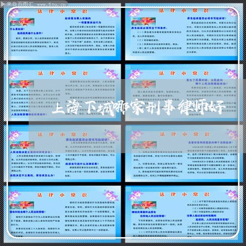 上海下城哪家刑事律师好/2023030138371 上海下城哪家刑事律师好/2023030138371