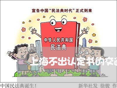 上海不出认定书的交通事故/2023032141492