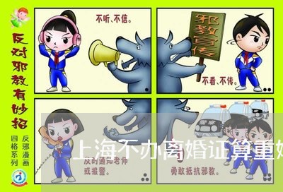 上海不办离婚证算重婚罪吗/2023032103817