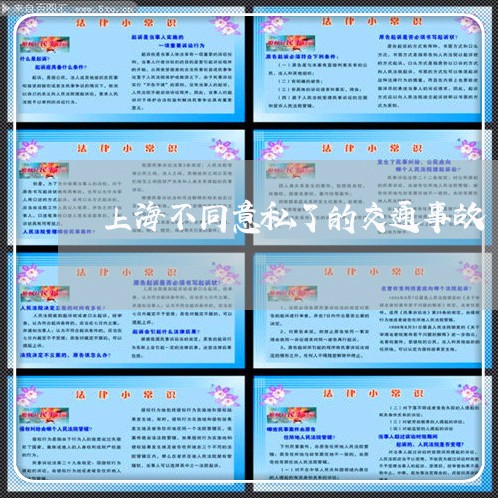 上海不同意私了的交通事故/2023032161671 上海不同意私了的交通事故/2023032161671