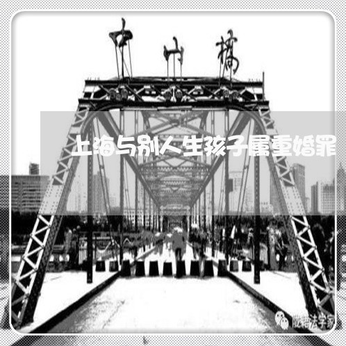 上海与别人生孩子属重婚罪/2023032158383 上海与别人生孩子属重婚罪/2023032158383