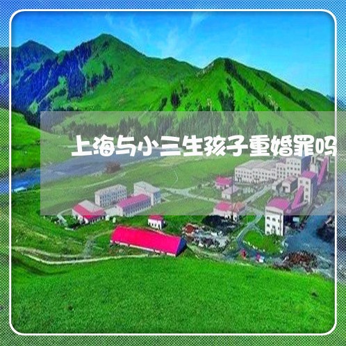 上海与小三生孩子重婚罪吗/2023032172836 上海与小三生孩子重婚罪吗/2023032172836