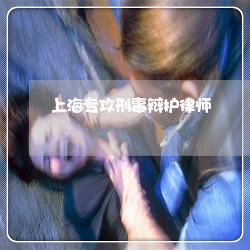 上海专攻刑事辩护律师/2023040963814 上海专攻刑事辩护律师/2023040963814