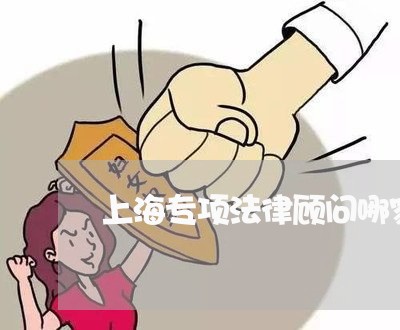 上海专项法律顾问哪家正规 上海专项法律顾问哪家正规