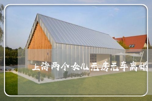 上海两个女儿无房无车离婚/2023032170672 上海两个女儿无房无车离婚/2023032170672