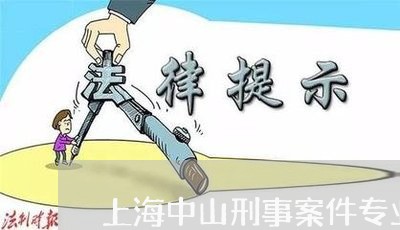 上海中山刑事案件专业的律师/2023041469370