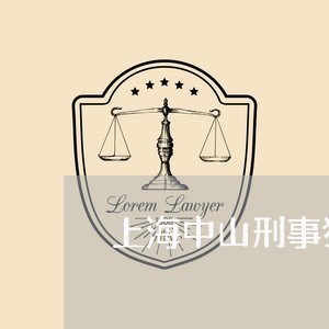 上海中山刑事犯罪案律师服务/2023041441513