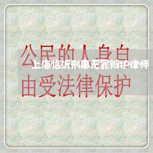 上海临沂刑事无罪辩护律师/2023032182512 上海临沂刑事无罪辩护律师/2023032182512