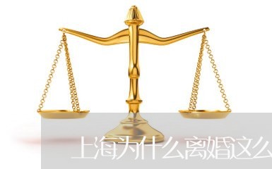 上海为什么离婚这么难/2023040992737