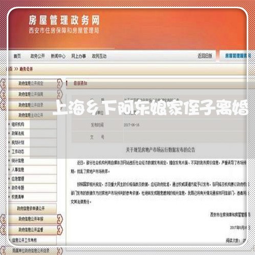 上海乡下阿东娘家侄子离婚/2023032029583 上海乡下阿东娘家侄子离婚/2023032029583