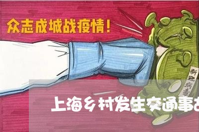 上海乡村发生交通事故/2023021314838 上海乡村发生交通事故/2023021314838