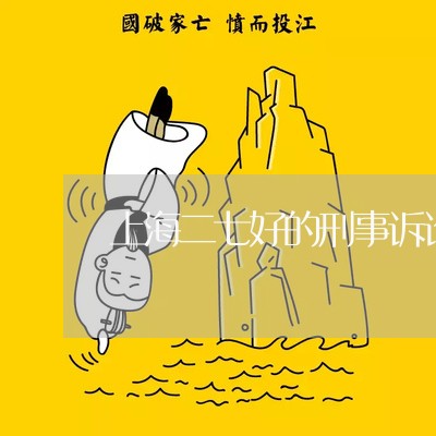 上海二七好的刑事诉讼律师/2023032050383