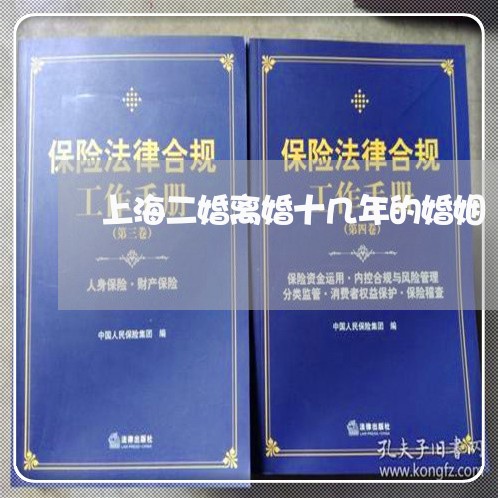 上海二婚离婚十几年的婚姻/2023031941403