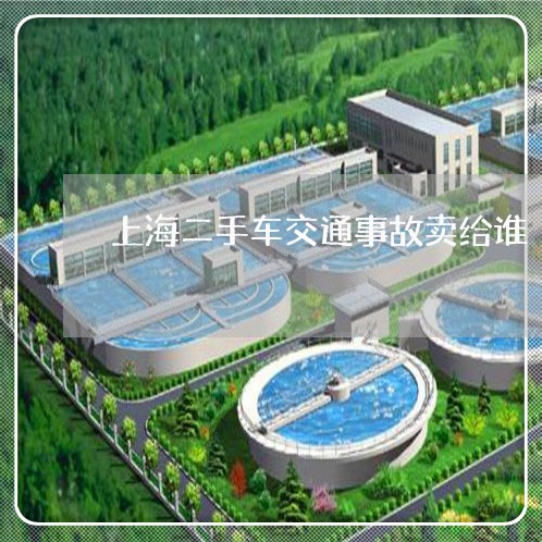 上海二手车交通事故卖给谁/2023031916158