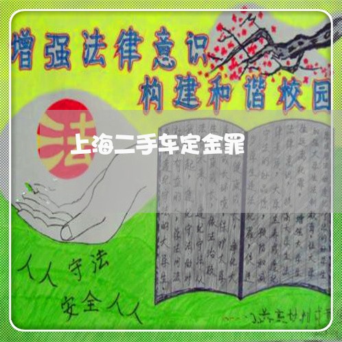上海二手车定金罪/2023021360582