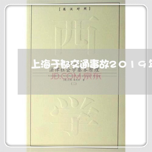 上海于都交通事故2019年/2023040138382