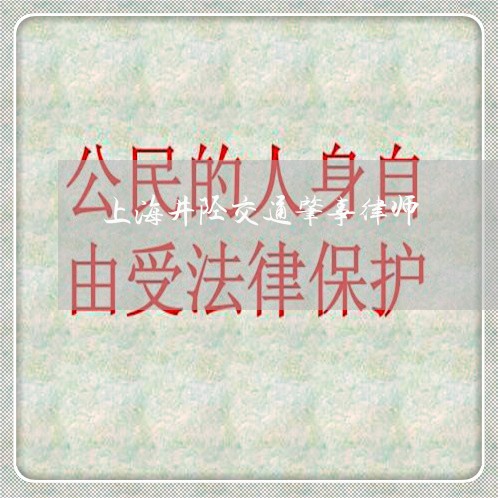 上海井陉交通肇事律师/2023021328271 上海井陉交通肇事律师/2023021328271