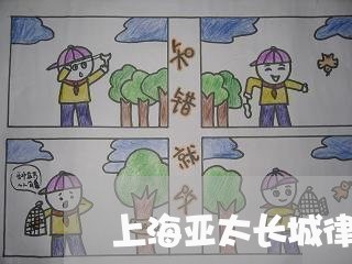 上海亚太长城律师事务所南通/2023040173684