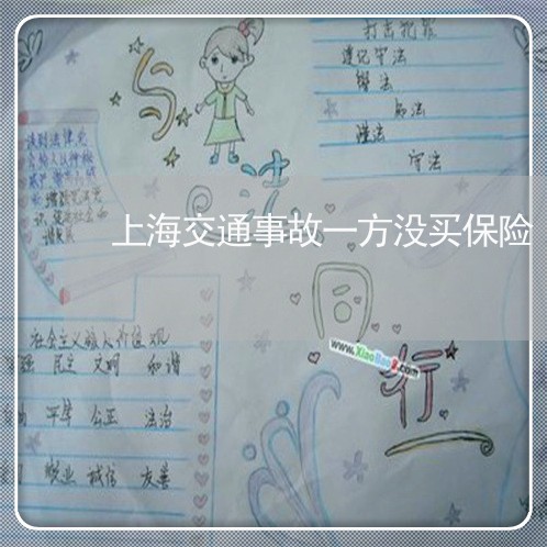 上海交通事故一方没买保险/2023031966048