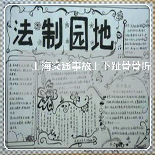 上海交通事故上下趾骨骨折/2023031981582 上海交通事故上下趾骨骨折/2023031981582