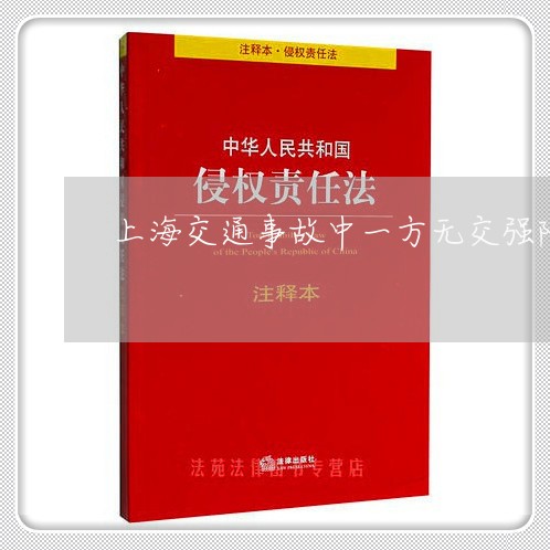上海交通事故中一方无交强险/2023040137368 上海交通事故中一方无交强险/2023040137368