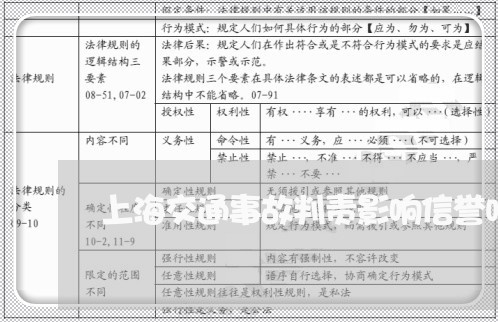 上海交通事故判责影响信誉吗/2023041495938