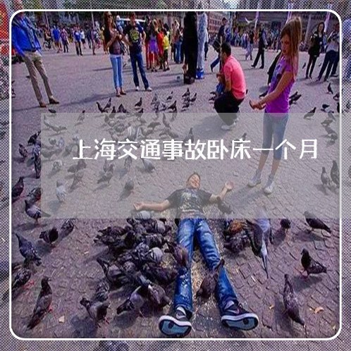 上海交通事故卧床一个月/2023030128370