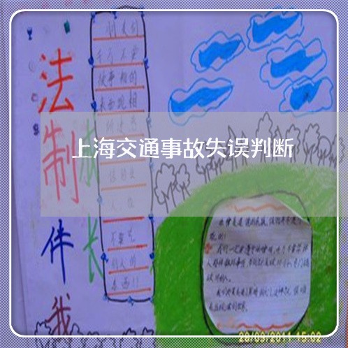 上海交通事故失误判断/2023021320392 上海交通事故失误判断/2023021320392