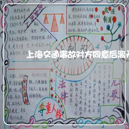上海交通事故对方同意后离开/2023040150393 上海交通事故对方同意后离开/2023040150393