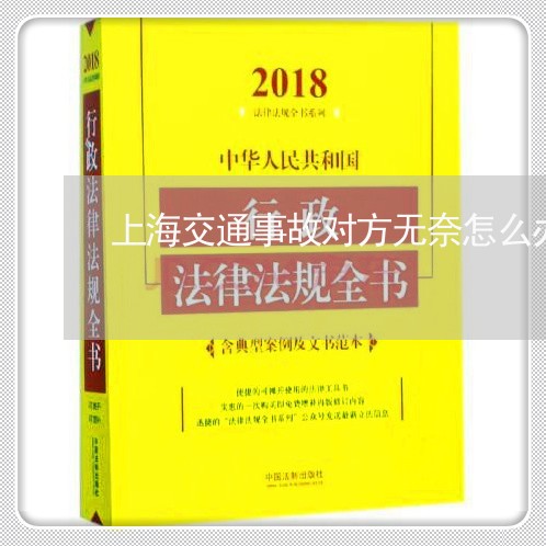 上海交通事故对方无奈怎么办/2023040153584 上海交通事故对方无奈怎么办/2023040153584