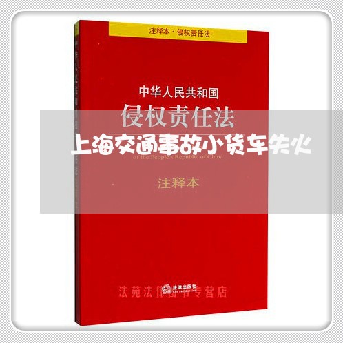 上海交通事故小货车失火/2023030128258