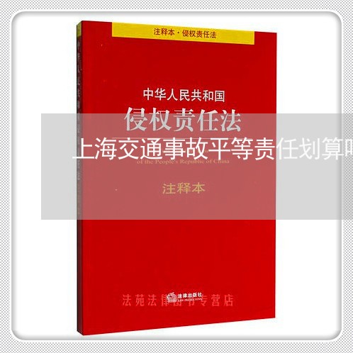 上海交通事故平等责任划算吗/2023041321503