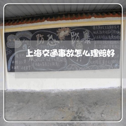 上海交通事故怎么理赔好/2023030102805