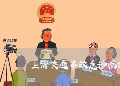 上海交通事故急诊病例怎么写/2023040106159