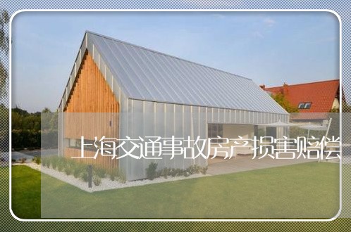 上海交通事故房产损害赔偿/2023032093694