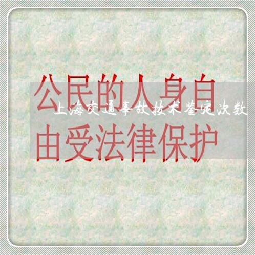 上海交通事故技术鉴定次数/2023032004695 上海交通事故技术鉴定次数/2023032004695
