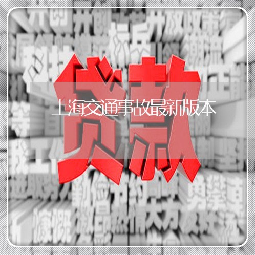 上海交通事故最新版本/2023021383916 上海交通事故最新版本/2023021383916