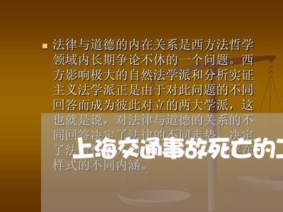 上海交通事故死亡的工伤认定/2023040194937 上海交通事故死亡的工伤认定/2023040194937