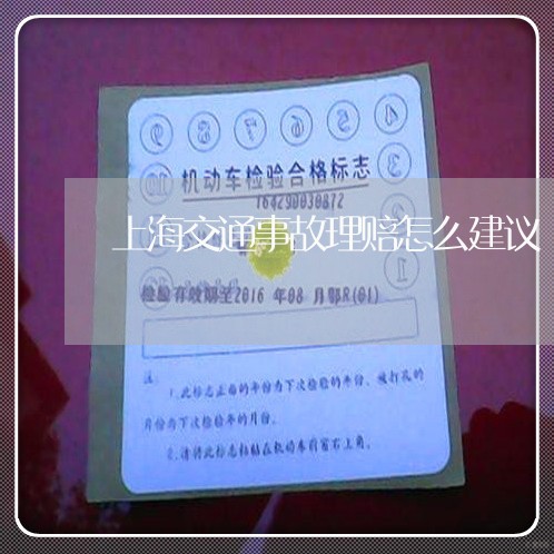 上海交通事故理赔怎么建议/2023032069262 上海交通事故理赔怎么建议/2023032069262