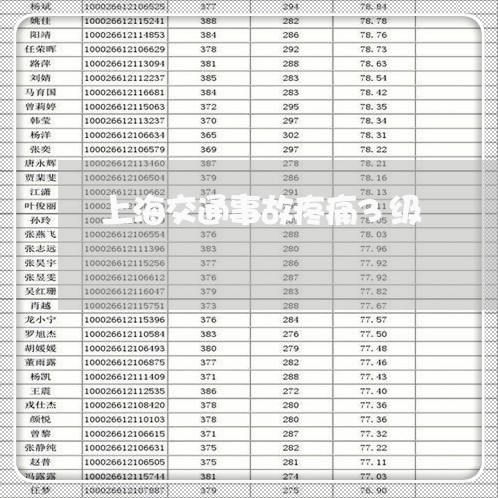 上海交通事故疼痛3级/2023021372615 上海交通事故疼痛3级/2023021372615
